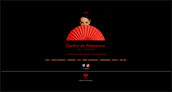 Desktop Screenshot of centrodeflamenco.no