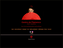 Tablet Screenshot of centrodeflamenco.no